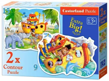 Puzzle-9х15 "Ноев ковчег" (В-020089) обложка книги
