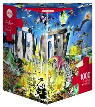 Puzzle-1000 "Мистический круг" (29751) обложка книги