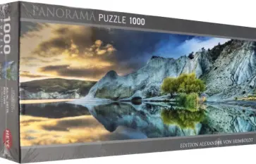 Puzzle-1000. Голубое озеро. Панорама Puzzle-1000. Голубое озеро. Панорама обложка книги