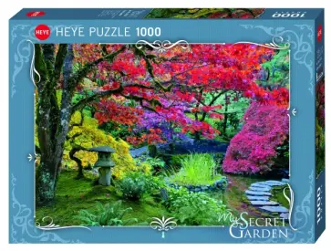 Puzzle-1000 "Многоцветный парк. Nature" (29754) обложка книги