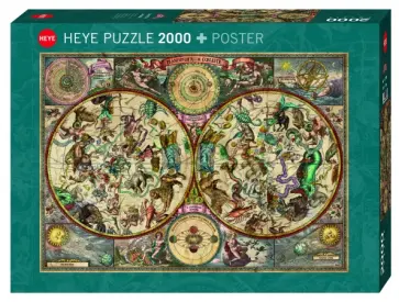 Puzzle-2000 "Карта знаков зодиака" (29758) обложка книги