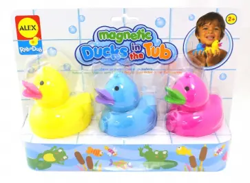 Игрушки для ванны "Магнитные уточки" (823D) обложка книги