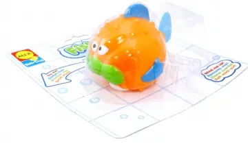 Игрушка для ванны "Рыба-еж", плавающая (850W) обложка книги