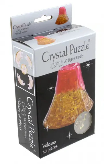 3D головоломка "Вулкан" (90149) обложка книги