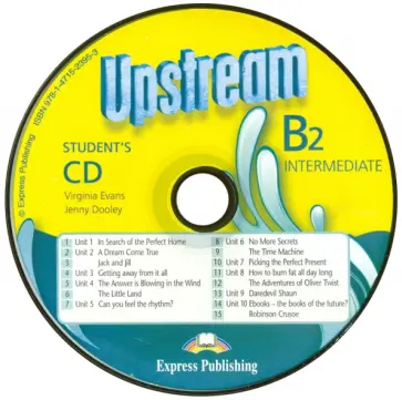 Эванс, Дули - CD Upstream Intermediate B2. Student's CD (для работы дома) Эванс, Дули - CD Upstream Intermediate B2. Student's CD (для работы дома) обложка книги