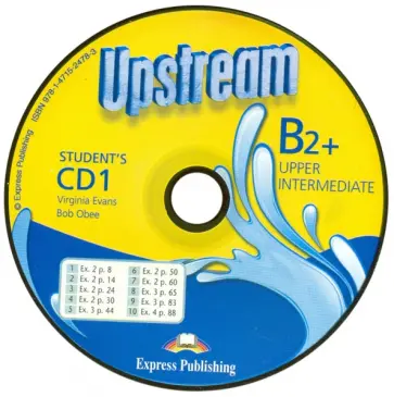 Эванс, Оби - CD Upstream Upper-Intermed B2+. Student's CD №1 (для работы дома) Эванс, Оби - CD Upstream Upper-Intermed B2+. Student's CD №1 (для работы дома) обложка книги