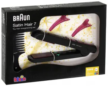 Набор стилиста с выпрямителем из 4-х предметов BRAUN SATIN HAIR (5869) обложка книги