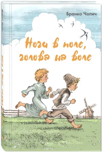 Бранко Чопич - Ноги в поле, голова на воле обложка книги