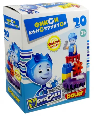 Конструктор "Фиксики. Нолик" (20 элементов) (310) обложка книги