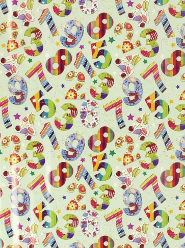 Бумага упаковочная "Веселый счет" (41873) обложка книги