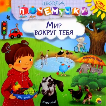 Мир вокруг тебя (наклейки) обложка книги