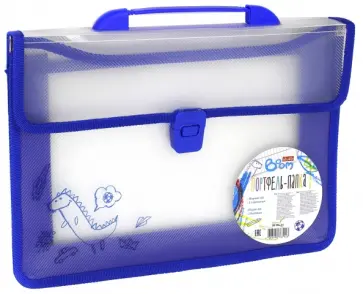 Портфель-папка (A4, прозрачный) (BS-20L-04) обложка книги