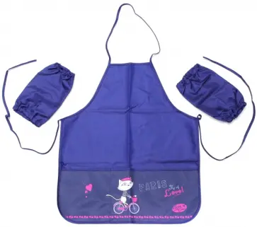 Фартук с нарукавниками для занятий творчеством обложка книги