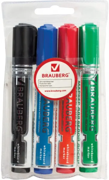 Набор маркеров для доски (4 шт.) (150491) обложка книги