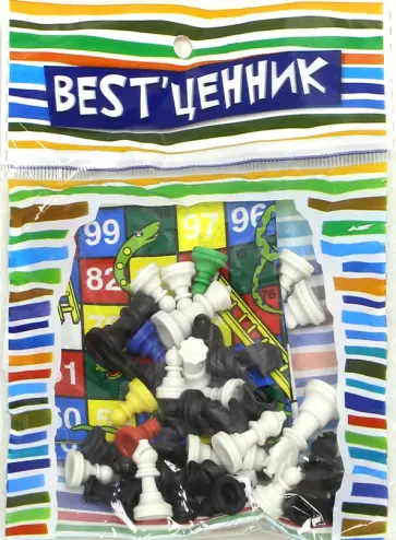 Настольная игра 2 в 1. Шахматы + бродилка (100827403) обложка книги