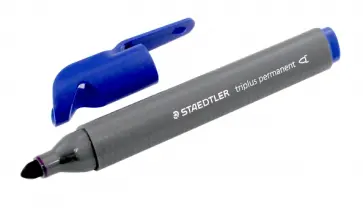 Перманентный маркер Triplus. В трехгранном корпусе. Синий. 2 мм. (3553-3) Перманентный маркер Triplus. В трехгранном корпусе. Синий. 2 мм. (3553-3) обложка книги