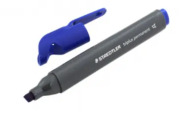 Перманентный маркер Triplus. В трехгранном корпусе. Синий. 3-5 мм. (3550-3) Перманентный маркер Triplus. В трехгранном корпусе. Синий. 3-5 мм. (3550-3) обложка книги