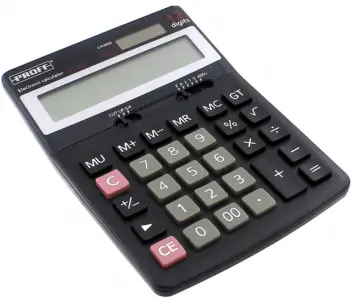 Калькулятор настольный 12 разрядный (DC-7812) обложка книги