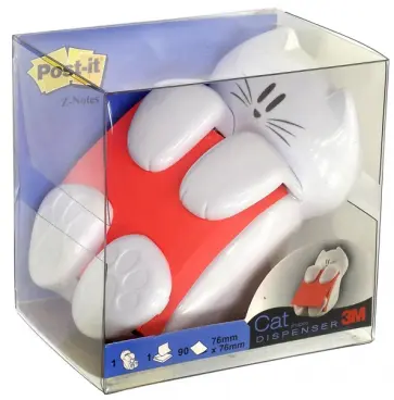 Диспенсер для блоков "Кот"+блок (76х76 мм, 100 листов) (CAT-330) Диспенсер для блоков "Кот"+блок (76х76 мм, 100 листов) (CAT-330) обложка книги