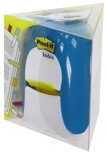 Диспенсер для закладок, голубой + набор закладок 1 шт (TRIDEX BLUE) Диспенсер для закладок, голубой + набор закладок 1 шт (TRIDEX BLUE) обложка книги