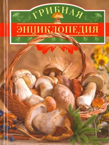 Грибная энциклопедия обложка книги