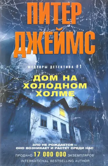 Питер Джеймс - Дом на холодном холме обложка книги