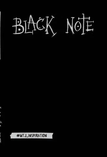 Black Note. Креативный блокнот с черными страницами обложка книги