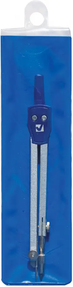 Циркуль в чехле с подстраиваемой иглой, 135 мм. обложка книги