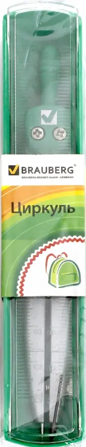 Циркуль в пластиковом пенале, 115 мм Циркуль в пластиковом пенале, 115 мм обложка книги