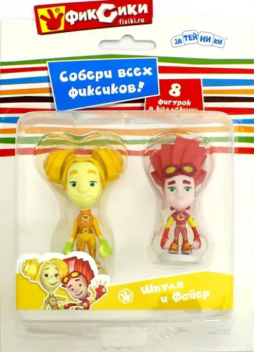 Фигурки "Шпуля и Файер", в блистере (GT8625) Фигурки "Шпуля и Файер", в блистере (GT8625) обложка книги