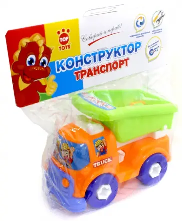 Конструктор "Грузовик", в пакете 26х27 см. (GT3220) обложка книги