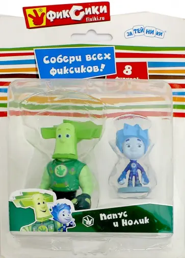 Фигурки "Нолик и папус", в блистере (GT8623) Фигурки "Нолик и папус", в блистере (GT8623) обложка книги