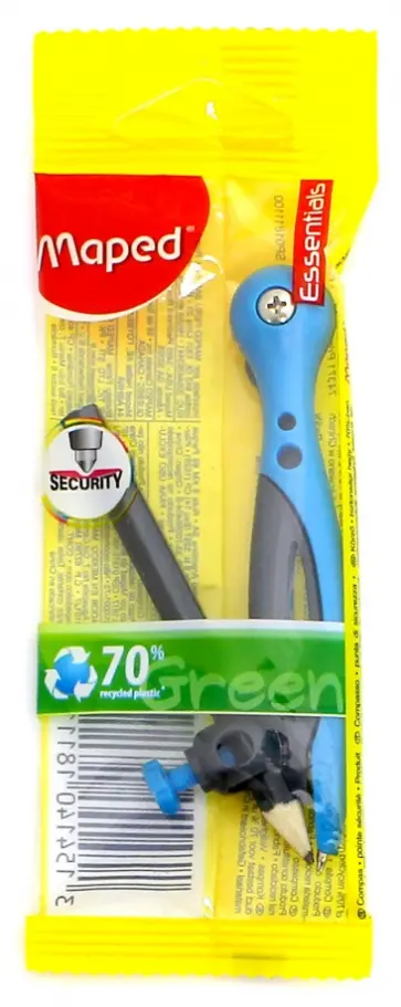 Циркуль "Essential/vivo" с карандашом, ассортимент (018111) обложка книги