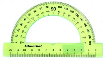 Транспортир пластмассовый "Пластилиновая коллекция" (160146) обложка книги