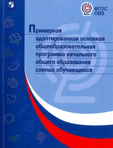 Примерная адаптированная основная общеобразовательная программа НОО слепых обучающихся. ФГОС ОВЗ обложка книги
