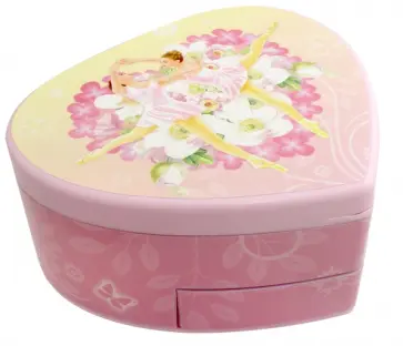 Шкатулка музыкальная "Две балерины" (310000(310064JK) обложка книги