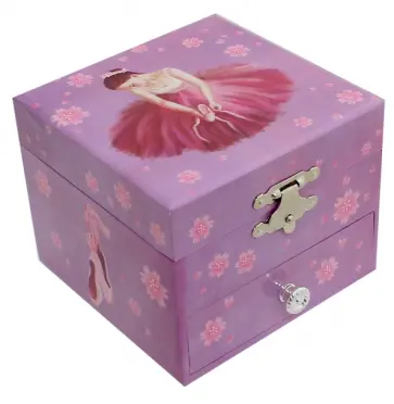 Шкатулка музыкальная "Балерина в розах" (20000(20982) обложка книги