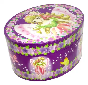 Шкатулка музыкальная "Фея сиреневая" (615000(615774) обложка книги