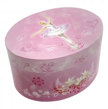 Шкатулка музыкальная "Балерина" (615000(615898) обложка книги