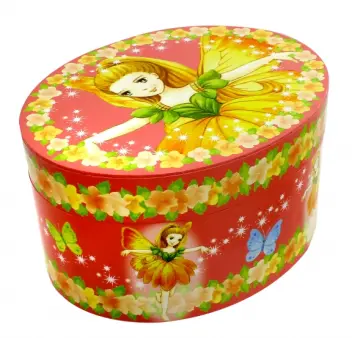 Шкатулка музыкальная "Фея с бабочкой" (615000(615776) обложка книги