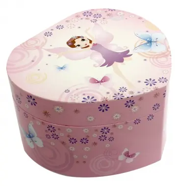 Шкатулка музыкальная "Фея с бабочками" (30000(30991) обложка книги