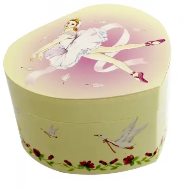 Шкатулка музыкальная "Балерина и гуси (30000(30188) обложка книги