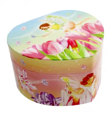 Шкатулка музыкальная "Фея в тюльпанах" (30000) (30970) обложка книги