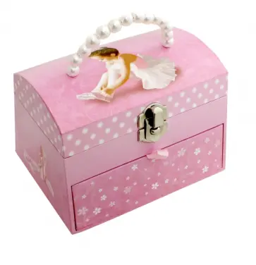 Шкатулка музыкальная "Сидящая Балерина" (62400(624936) обложка книги