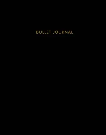 Блокнот в точку Bullet journal, 80 листов обложка книги