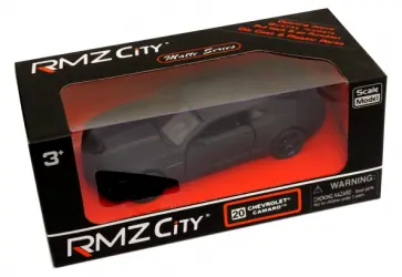 Машина металлическая 1:32 Chevrolet Camaro, инерционная, черный матовый цвет (554005М) обложка книги
