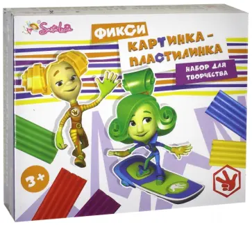 Набор для творчества "Картинка-пластилинка" (2077) обложка книги