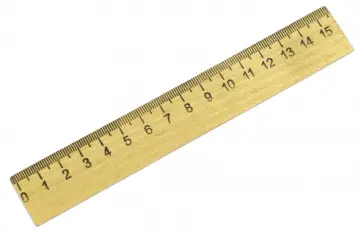 Линейка деревянная (15 см) (лд-15) обложка книги
