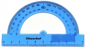 Транспортир "Пластилиновая коллекция" (80°/10) (160145) обложка книги