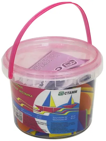 Набор для обучения "Геометрическая мозаика" (ДМ02) обложка книги